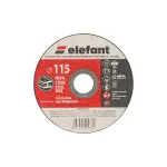 Disc abraziv de tăiere pentru metal și inox Elefant 115 x 1,2 x 22,23 mm
