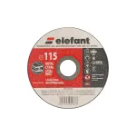 Disc abraziv de debitare pentru metal si inox Elefant 115x1,6x22,23 mm