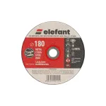 Disc de debitare pentru metal si inox Elefant 180x1,6x22,23 mm