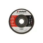 Disc lamelar Elefant 125 mm, P40, tip T27, pentru polizare și finisare metal