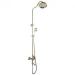 Coloană de duș Mixxus Premium Vintage Bronze 009-J din alamă, finisaj bronz