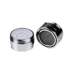 Aerator pentru baterie cu filet exterior 20 mm, crom lucios, jet uniform