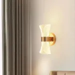 Aplica de perete LED Callum 7W, aurie, lumina calda/rece/neutra