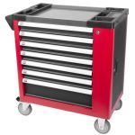 Cărucior de atelier cu scule Strend Pro B239, 399 piese, 7 sertare, Hobby