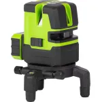 Laser verde cu linii în cruce Strend Pro Industrial HP-NT411G, IP54, bază 360°