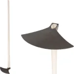 Sapă românească Gardex Amba 750 g, forjată, cu coadă din lemn