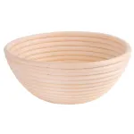 Coș din ratan MagicHome pentru dospirea pâinii, rotund, 800 g, 22x8 cm
