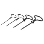 Set burghie manuale tip alezor Strend Pro 2–5 mm, 4 piese