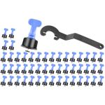 Set nivelare gresie si faianta Strend Pro LS205, cheie + 100 piese, rost 1,5 mm