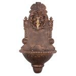 Lavoar de grădină Gardens WB-006C cu robinet, aspect cupru, 41x21x76,5 cm