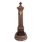 Lavoar de grădină Gardens WF-002C, aspect cupru, 48,5x42x114 cm