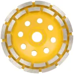 Disc diamantat dublu rând Strend Pro CGW11, 125 mm, pentru beton