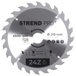 Kotúč Strend Pro TCT 210x2.6x30/20 mm 24Z, na drevo, pílový, SK plátky
