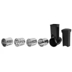 Accesoriu răzătoare MagicHome cu 4 tamburi pentru robot de bucătărie Lenotre