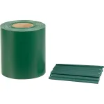 Bandă de umbrire pentru gard Strend Pro, PVC verde RAL6005, 19 cm x 26 m