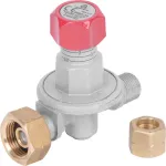 Regulator gaz Meva reglabil 0,5–4 bar cu ventil, iesire G3/8" L