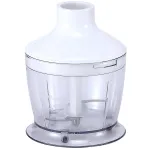 Tocător de alimente MagicHome 500 ml, compatibil cu mixerul Bonito, alb