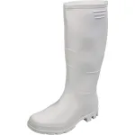 Cizme de grădină Ginocchio albe din PVC, mărimea 44, antiderapante