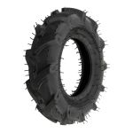 Anvelopă 5.00-10 cu cameră din cauciuc pentru motocultor, profil agricol