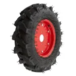 Roată pneumatică 600-12 pentru motocultor Elefant, cu jantă metalică