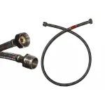 Furtun flexibil inox 100 cm F 1/2 - M 1/2 pentru baterie si instalatii