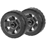 Set roți pentru cutii Qbrick ONE/TWO/PRO – transport ușor (2 buc.)