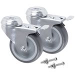 Kolieska s brzdou pre boxy QBRICK®