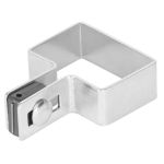 Clema capat pentru stalp de gard 60x40 mm, zincata, Strend Pro