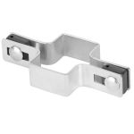 Clema trecere zincata Strend Pro pentru stalp dreptunghiular 60x40 mm
