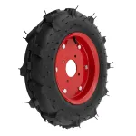 Roată pneumatică 400-10 pentru motocultor Elefant cu jantă metalică