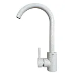 Baterie de bucătărie Germece 3008A, bej safari, cu pipă înaltă