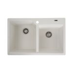 Chiuveta de bucătărie Elefant Premium Harmony , Alb, 775x495/420 mm