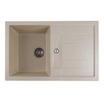 Chiuveta de bucătărie Elefant Premium Troya 7850 , Nisip bej 776x496 mm