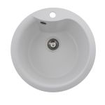 Chiuveta de bucătărie Elefant Premium Turas 480 , Alb 482 mm