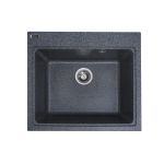 Chiuvetă din compozit de granit pentru bucătărie ELEFANT PREMIUM 5852 VESTA Grafit