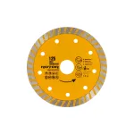 Disc diamantat Turbo Rotor 125 mm pentru beton si ceramica, 22,23 mm