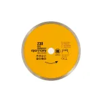 Disc diamantat continuu Rotor 230 mm pentru ceramică, 25,4 mm