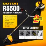 Motocoasa pe benzina R5500 ROTOR 4.7 CP , 5500 Watti