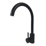 Robinet pentru filtru de apă MIXXUS MONO-07, inox negru, monocomandă