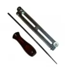 Set pilă pentru ascuțit lanț drujbă 4,5 mm cu suport și mâner