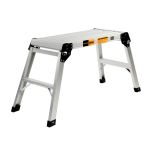 Platformă de lucru din aluminiu 78x30x50 cm, stabilă și ușoară, Rotor KMH0603