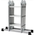 Scară pliabilă din aluminiu 4x3 Rotor KMP403B, 3.55 m, 150 kg