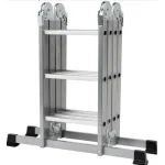 Scară pliabilă din aluminiu 4x3 Rotor KMP403B, 3.55 m, 150 kg