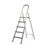 Scară pliabilă din aluminiu cu 5 trepte Rotor KMH0105, 150 kg