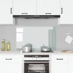 Panou antistropi bucătărie transparent 100x60cm sticlă securiz. GartenMobel Dekor