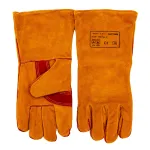 Manusi de sudura Rotor galbene din material textil rezistent, protectie termica