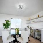 Candelabru Cristal RONDO Vivace, 6x G9, Diametru 49cm, Argintiu Lucios