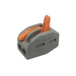 Conector rapid 2 poli pentru lustra si oglinda LED, instalare fara surub