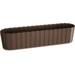 Jardinieră BOARDEE Case maro 58,7 cm pentru balcon și terasă