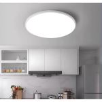 Plafonieră LED SOLIS 37 cm, 33W, lumină rece 6000K, alb